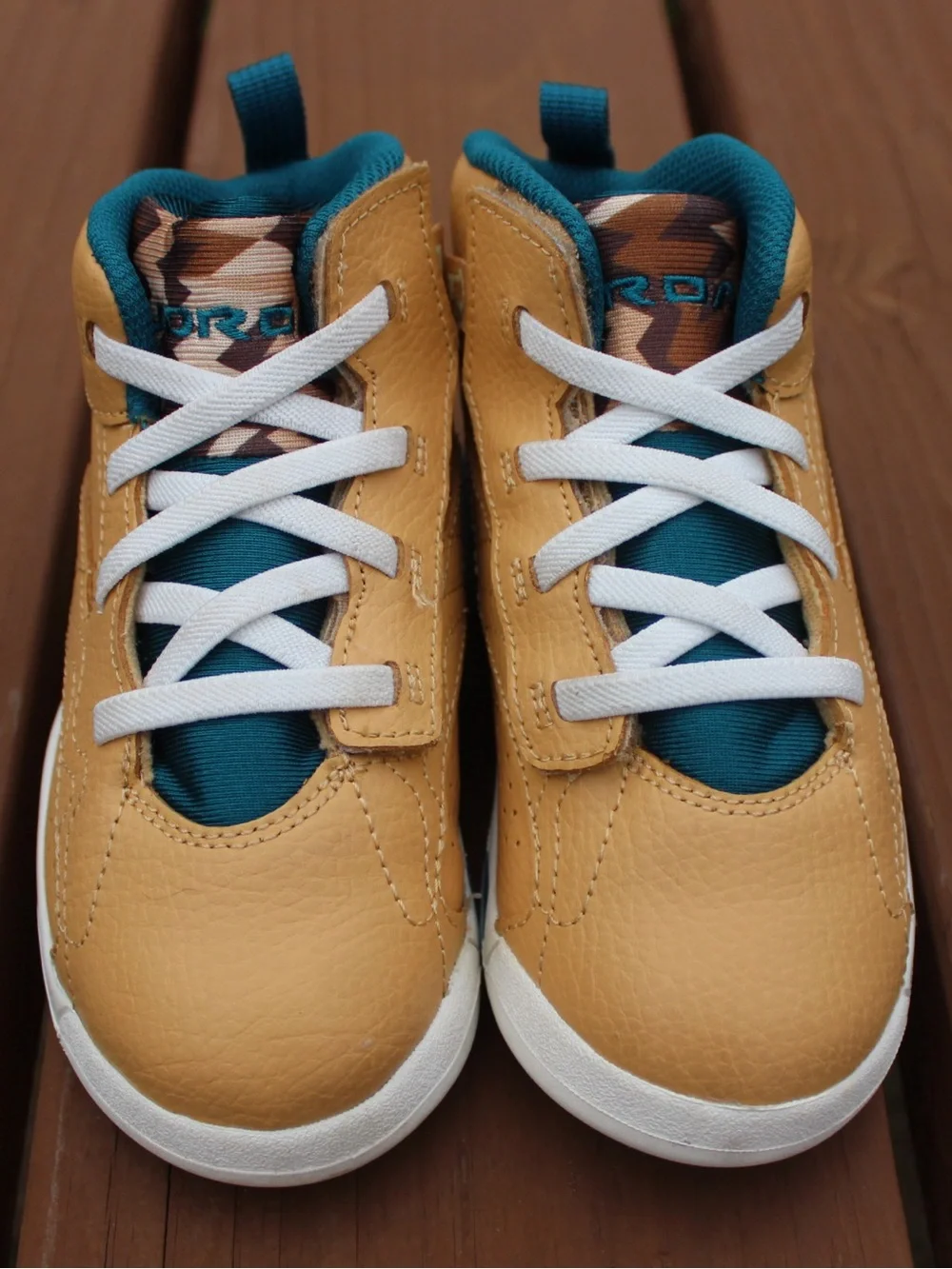 Air Jordan Toddler Jumpman MVP 'Twine Geode Teal' Sneaker Sz 10C